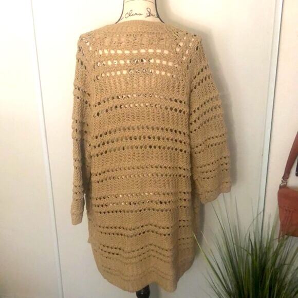 Massimo Dutti Cotton Cardigan Size Medium - Picture 4 of 6